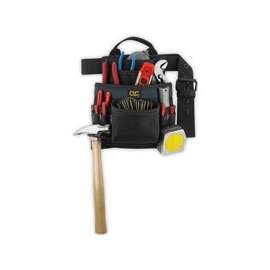 CLC Tool Works Series 2823 Nail/Tool Bag, 10-Pocket, Polyester
