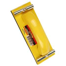 9" x 3" Yellow Plastic Hand Sander