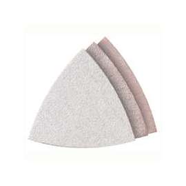 DREMEL MM70P Sanding Paper, 80/120/240 Grit, Coarse, Medium, Very Fine, Aluminum Oxide Abrasive, 3-1/4 in L