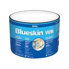 Blueskin WB BH200WB4590 Window and Door Flashing, 50 ft L, 9 in W, Blue, Self-Adhesive