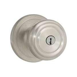 Kwikset Signature Series 740CN15SMTCP Keyed Entry Knob, Satin Nickel