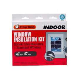Frost King V73H Indoor Shrink Window Kit, 62 in W, Plastic