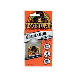 Gorilla 5201205 Glue, Clear Yellow, 2 oz Bottle