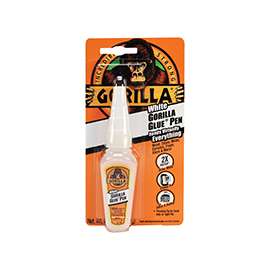 Gorilla 5201103 Glue, Clear Yellow, 0.75 oz Bottle