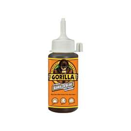Gorilla 6212001 Wood Glue, Light Tan, 118 mL Bottle