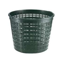 Little Giant 566553 Round Plant Basket, Black