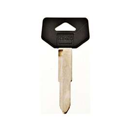 HY-KO 12005TR33 Automotive Key Blank, Brass/Plastic, Nickel, For: Toyota Vehicle Locks
