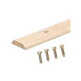 M-D 85233 Seam Binder, 36 in L, 1-1/4 in W, Smooth Surface, Oak Wood, Unfinished