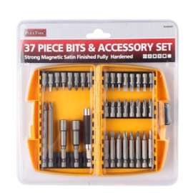Plextool 37-Piece Magnetic Hammer Head Screwdriving Bit Set (PLX00307)