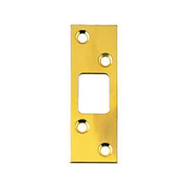 ProSource HSH-002BP-PS Security Strike, Steel, Brass, 3-5/8 in H, 1-1/4 in W