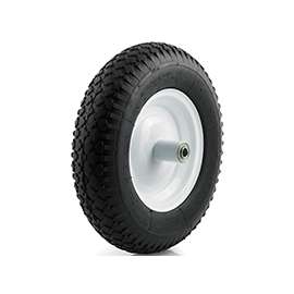DH CASTERS W-PN Series W-PN16480K4C Pneumatic Wheel, 5/8 in Dia Hub