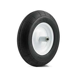 DH CASTERS W-PN Series W-PN16480R2C Pneumatic Wheel, 5/8 in Dia Hub