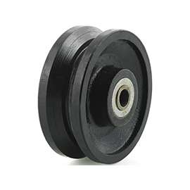 DH CASTERS W-VG415B Caster Wheel, 4 in Dia Wheel