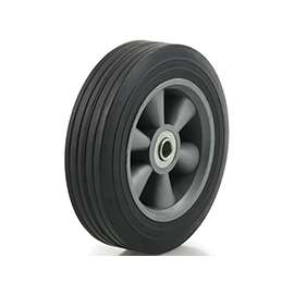 DH CASTERS W-PL Series W-PL08225B5 Poly Hub Wheel, 5/8 in Dia Hub