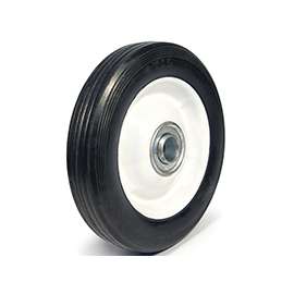 DH CASTERS W-MH06112B5W Hub Wheel, Medium-Duty, Rubber