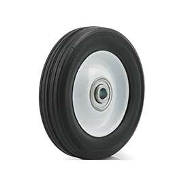 DH CASTERS W-MH06112B4W Hub Wheel, Medium-Duty, Rubber