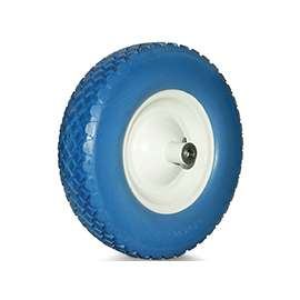 DH CASTERS W-NF16480KB Pneumatic Wheel, 16 in Dia Tire