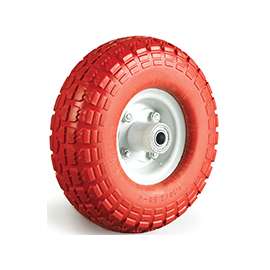 DH CASTERS W-NF10350KOR Pneumatic Wheel, 10 in Dia Tire
