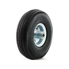 DH CASTERS W-PN Series W-PN10350ROC Pneumatic Wheel, 5/8 in Dia Hub