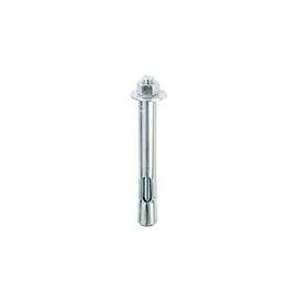 RED HEAD 11285 Sleeve Anchor, 1/2 in Dia, 4 in L, Steel, Zinc