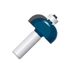 Bosch 85207MC Router Bit, 1-3/8 in Dia Cutter, 2-1/8 in OAL, 1/4 in Dia Shank, 2-Cutter, Steel