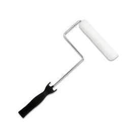 WHIZZ 48246 Mini Roller, 1/2 in Nap, Woven Fabric Roller, Plastic Handle, Whizz Roller System Mini Roller Handle