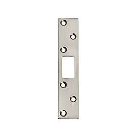 ProSource HSH-004BN-PS Security Door Latch Strike, Steel, Satin Nickel, 6 in H, 1-1/8 in W