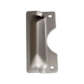 ProSource HSH-012BN-PS Latch Guard, Steel, Satin Nickel, 7 in H, 3 in W