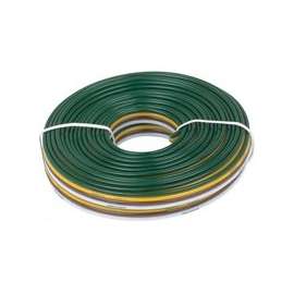 HOPKINS 49915 Bonded Wire, 16/18 AWG Wire, Copper Conductor, 25 ft L