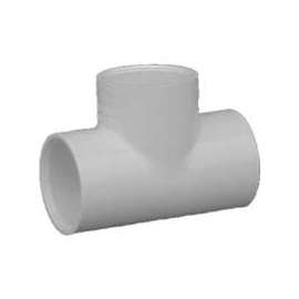 GENOVA 300 Series 31405CP Pipe Tee, 1/2 in Run, Slip Run Connection, 1/2 in Branch, Slip Joint Branch Connection