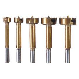 5-piece 16-35mm Forster Bit Set