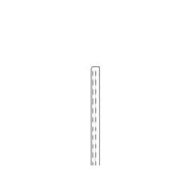 ProSource 25203PHL Shelf Standard, 2 mm Thick Material, 1 in W, 48 in H, Steel, White