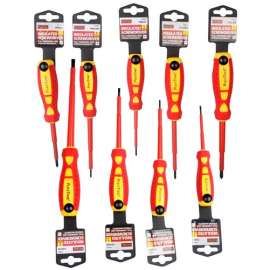 Plextool 30pc Insulated Screwdriver Starter Kit 3 Of Each Size (PLX00288)