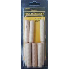 Plextool Dowel Pin 0.3x1.5", 10pcs/PK, 24 PK/Box, Total 240pcs (PLX00588)