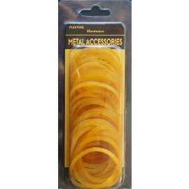 Plextool Rubber Band, Beige 1", 10g/PK, 24 PK/Box, (PLX00563)