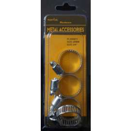 Plextool Hose Clamp, 3/4", 4pcs/PK, 24 PK/BOX, Total 96pcs (PLX00811)