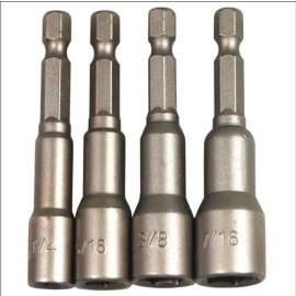 Forge 4 Piece Nut Driver Bit Set