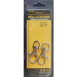 Plextool Lobster Clasp Key Ring 2pcs/PK, 24 PK/Box, Total 48pcs (PLX00561)
