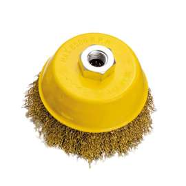 5"(125mm) x 14 x 2.0mm Crimped Wire Cup Brush