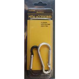 Plextool Carabiner Keychain 2", 2pcs - 24 per Box (PLX00558)