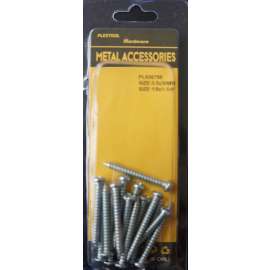 Plextool Pan Head - Combination Screws, 1/8x1-1/4", 18pcs/PK, 24 PK/Box, Total 432pcs (PLX00788)