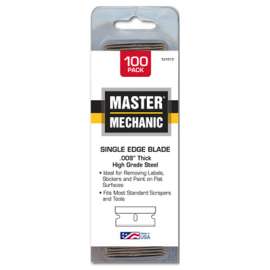 MM 100PK SGL Edge Blade
