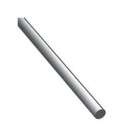 K & S 511 Music Wire, 1/4 in Dia, 36 in L, Steel
