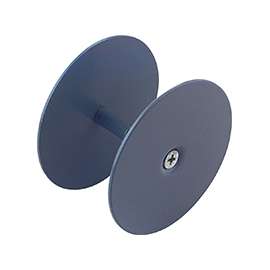ProSource HSH-022-PS Hole Cover Plate, Steel, Power Coated, For: 1-3/8 to 2 Thick Doors in