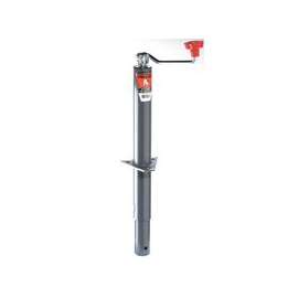BULLDOG 155022 Trailer Jack, 2000 lb Lifting, 1 ft 11-13/64 in Max Lift H, 38.2 in OAH, Steel