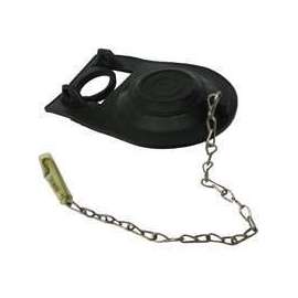 ProSource Toilet Tank Flapper, Specifications: 3 in, Black