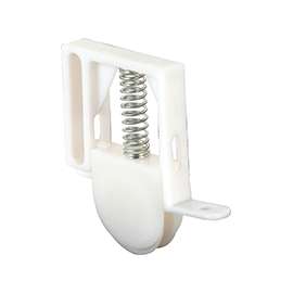 Prime-Line B 529 Roller Assembly, 1 in Dia Roller, 1/4 in W Roller, Polyethylene Roller, Concave Roller, 3/8 in W