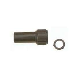 Raindrip 328G00UB Swivel Adapter, 3/4 x 1/4 in Connection, MPT x Compression, Black