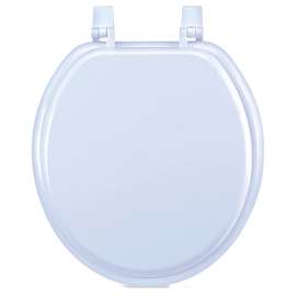 17" WHT WD Toilet Seat