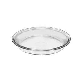 Oneida Oven Basics Series 82638L11 Pie Plate, 1.5 qt Capacity, Glass, Clear, Dishwasher Safe: Yes